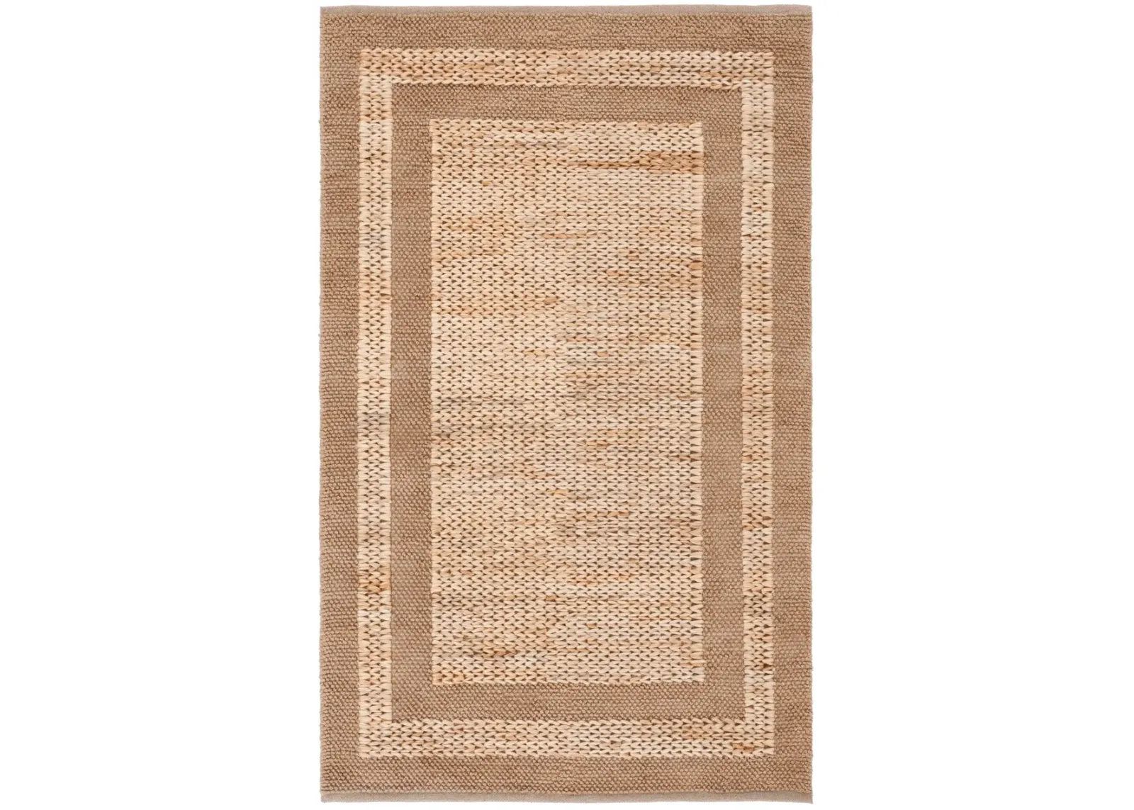 NATURAL FIBER 378 NATURAL 3' x 5' Small Rectangle Rug