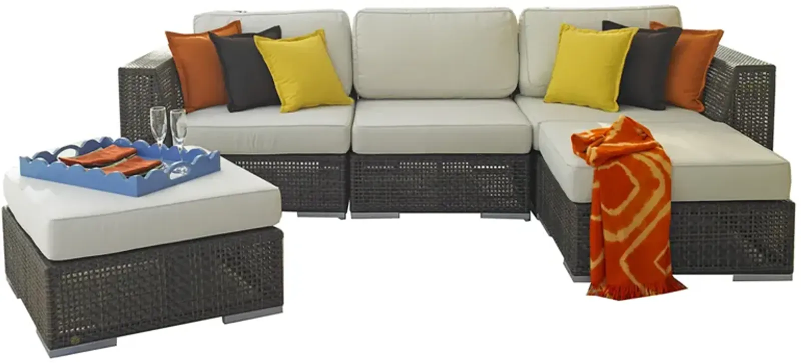 Soho 5-Piece Modular Sectional Set