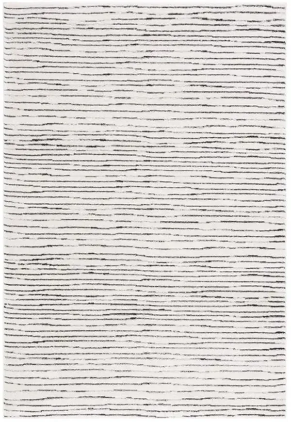 MELODY 118 Black 5'-3' X 7'-6' Medium Rectangle Rug
