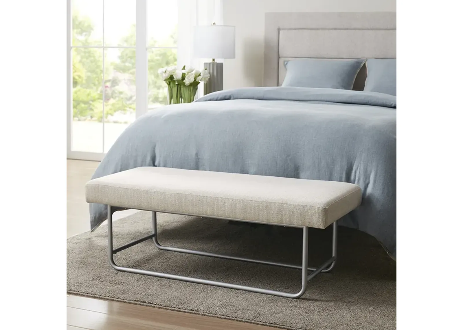 Martha Stewart Eve Ivory Bench