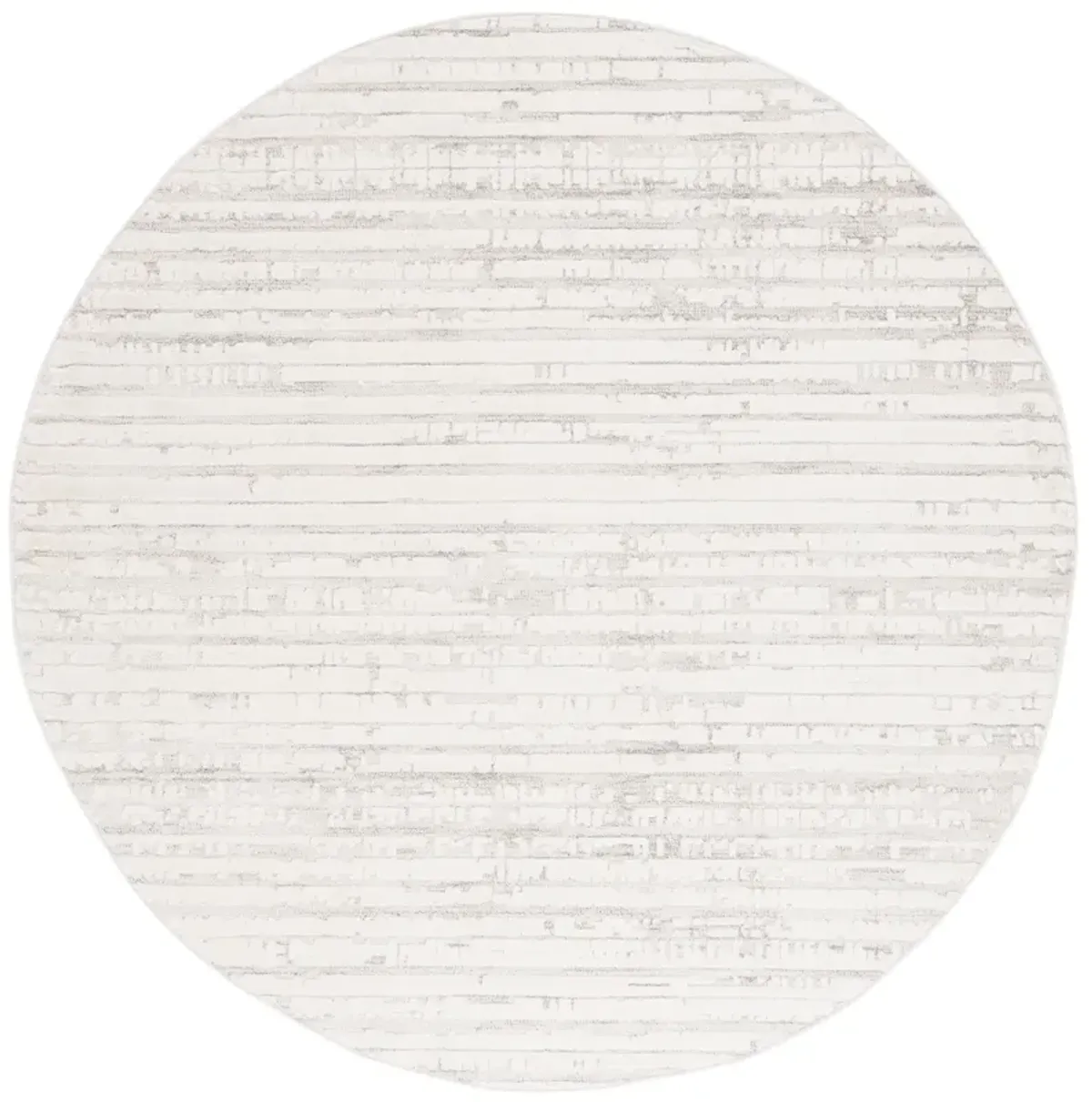 ELMHURST 568 IVORY  6'-7' x 6'-7' Round Round Rug