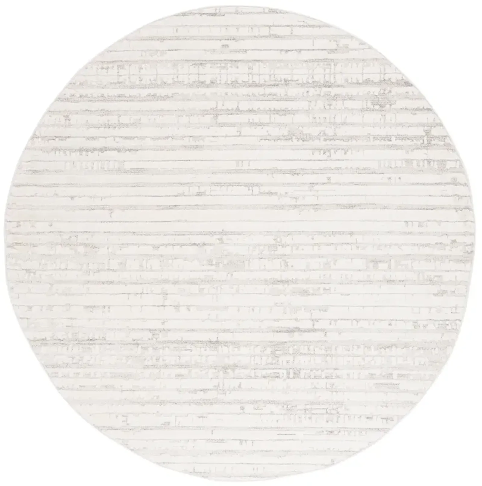 ELMHURST 568 IVORY  6'-7' x 6'-7' Round Round Rug