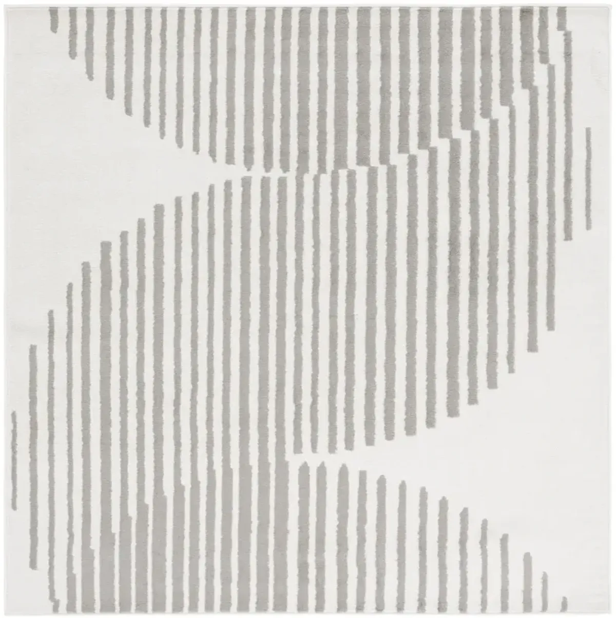 PYRAMID 243 IVORY  6'-7' x 6'-7' Square Square Rug