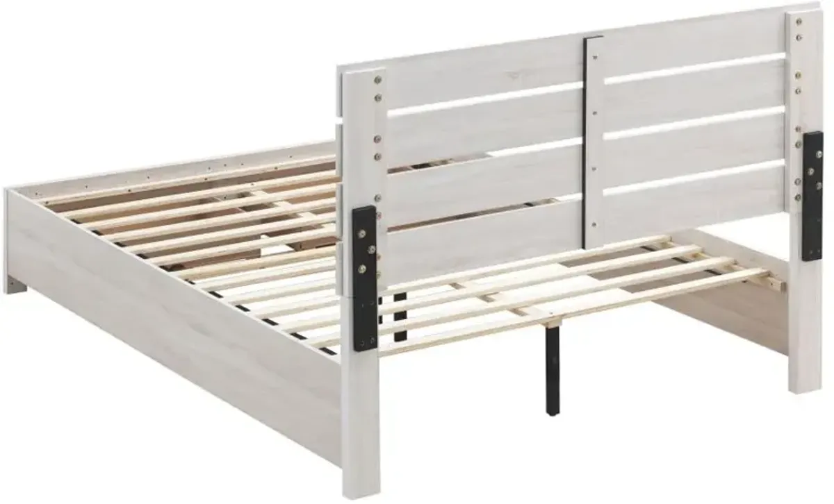 Brantford Eastern King Storage Bed Coastal White