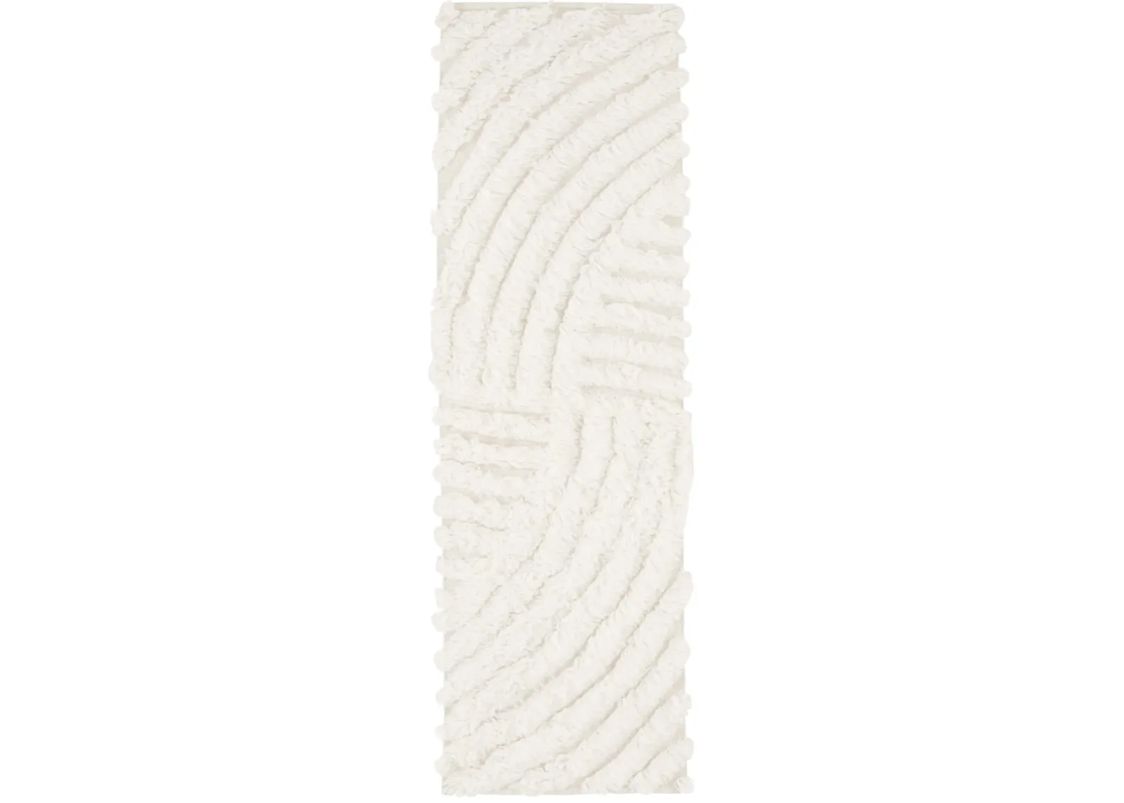 CASABLANCA 498 IVORY 2'-3' x 8' Runner Rug