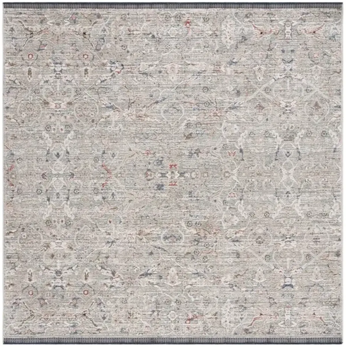 VIVALDI 596 Blue  6'-7' X 6'-7' Square Square Rug