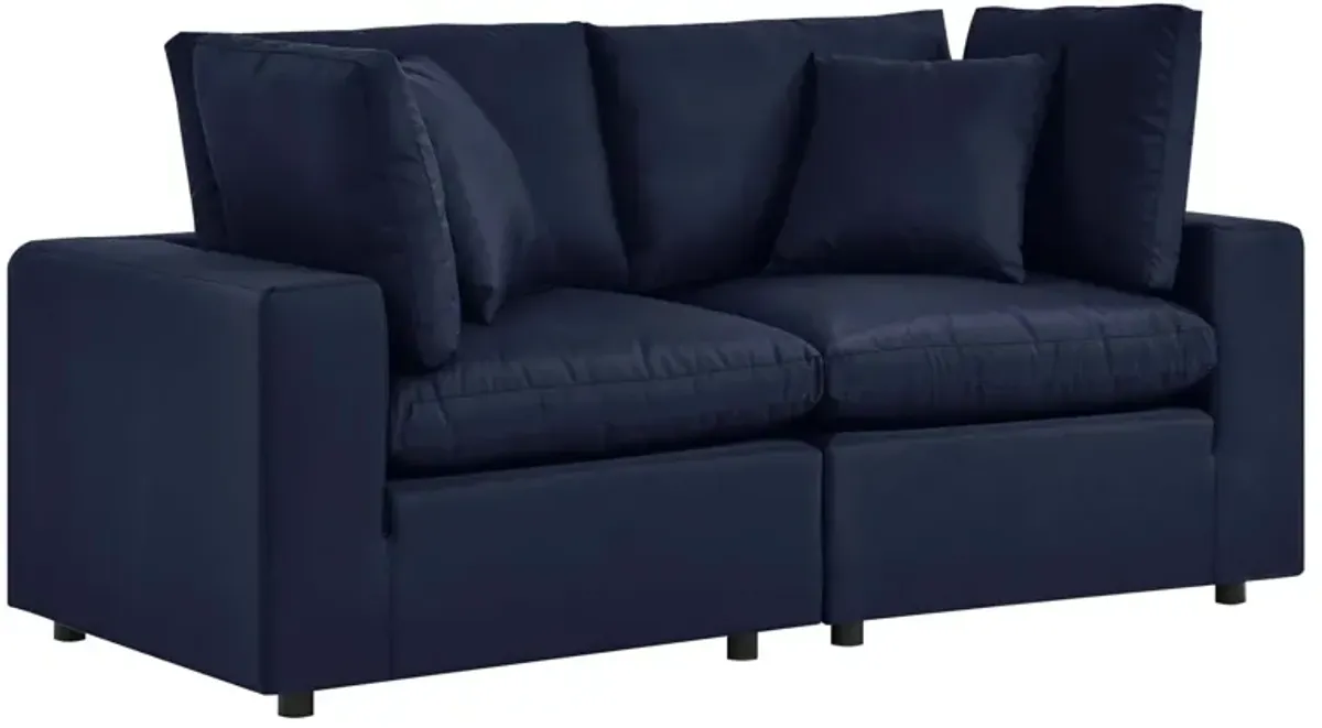 Commix Outdoor Overstuffed Loveseat