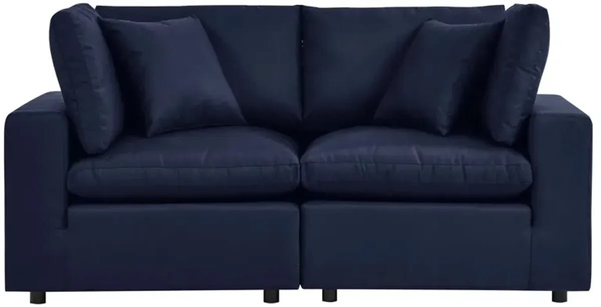 Commix Outdoor Overstuffed Loveseat