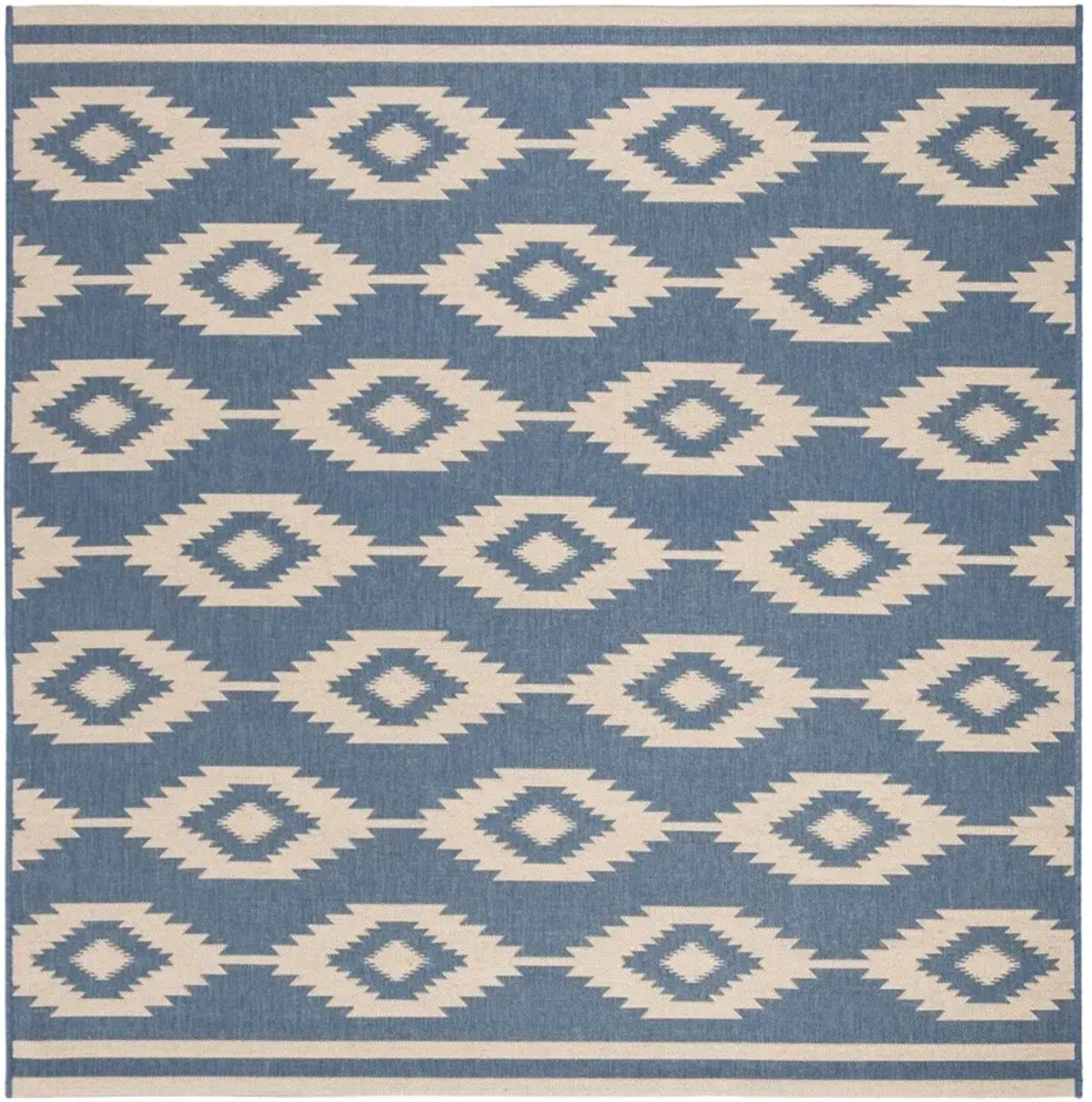 BEACH HOUSE 171 Blue 6'-7' X 6'-7' Square Square Rug