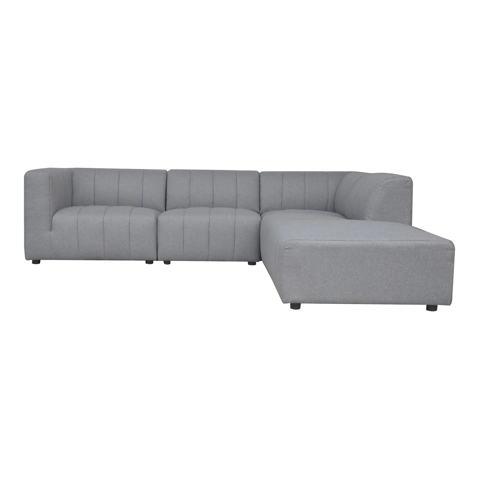 LYRIC DREAM MODULAR SECTIONAL RIGHT GREY