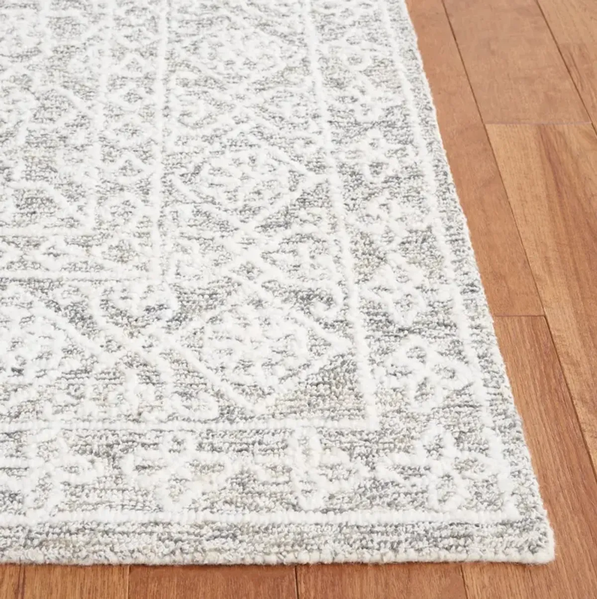 EBONY 212 IVORY  6' x 6' Square Square Rug