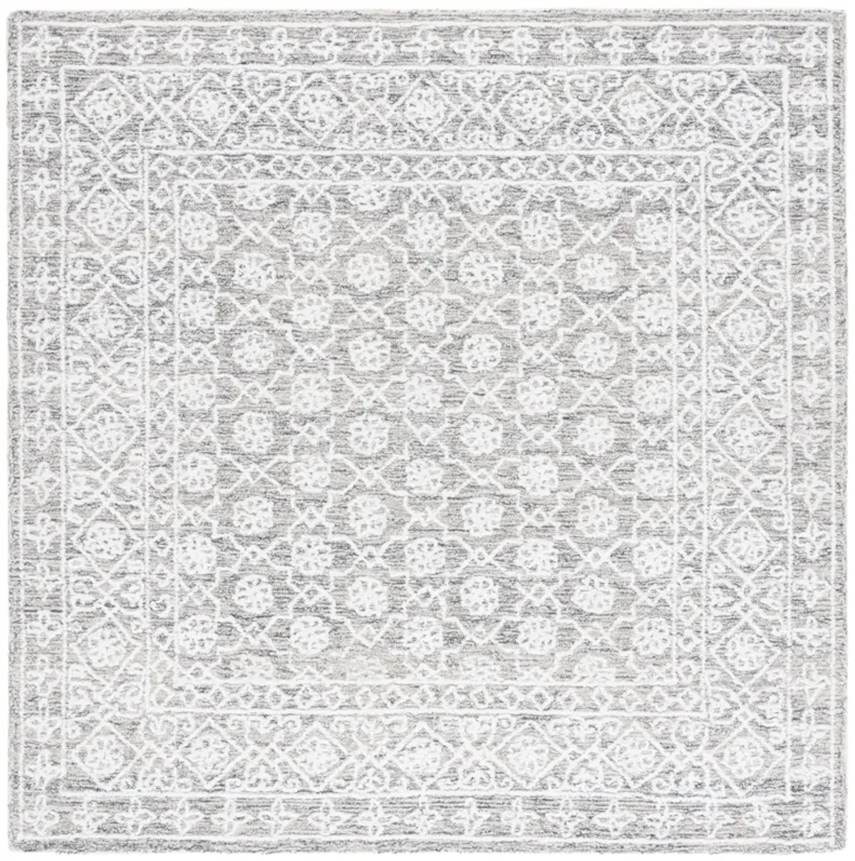 EBONY Hand Tufted 6' x 6' Square area rug