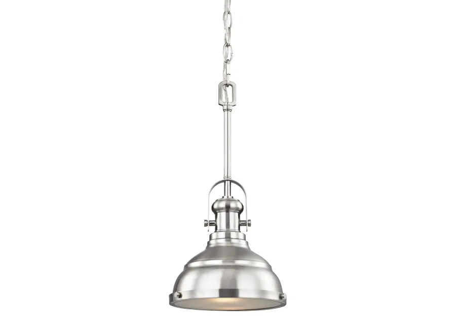 Blakesley 8" Wide 1-Light Mini Pendant - Brushed Nickel