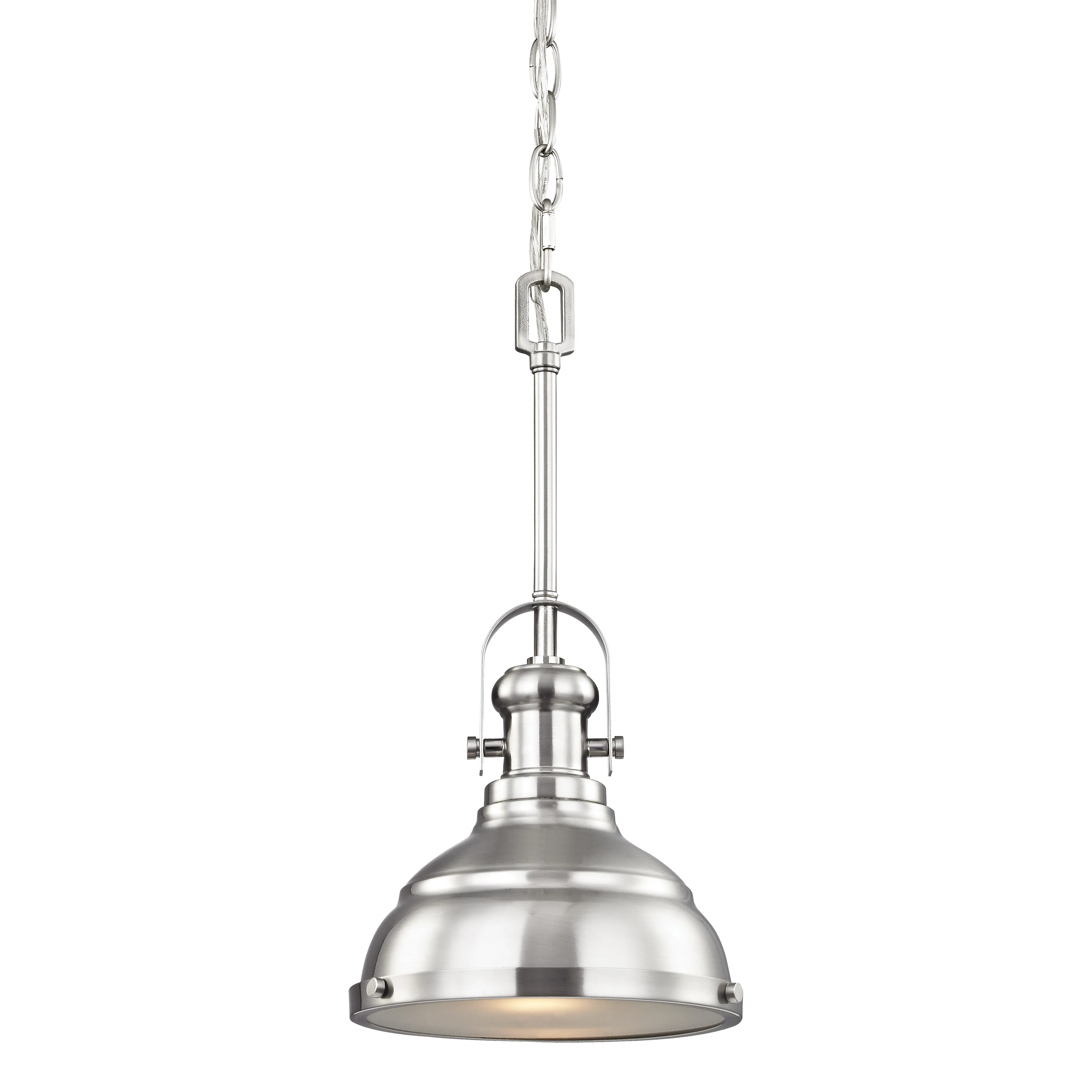 Blakesley 8" Wide 1-Light Mini Pendant - Brushed Nickel