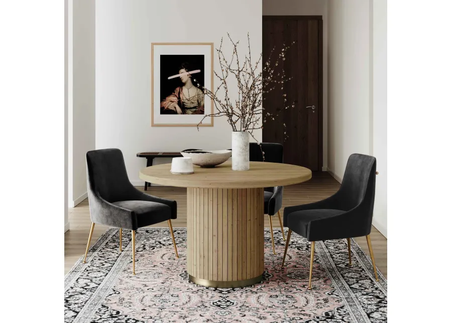 Chelsea Oak Round Dining Table