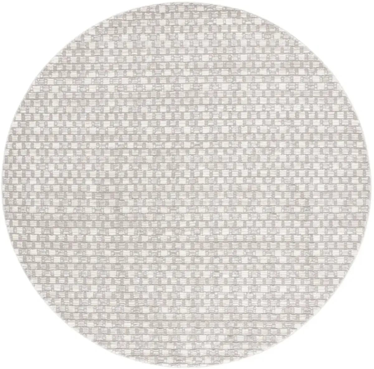 REVIVE 118 IVORY  6'-7' x 6'-7' Round Round Rug