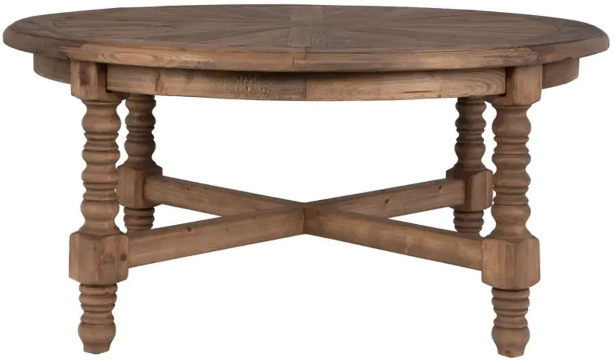 Samuelle Wooden Coffee Table