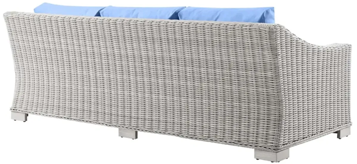 Conway 4-Piece Outdoor Patio Wicker Rattan Furniture Set