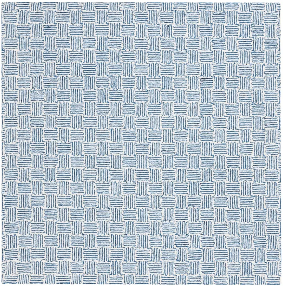 MICRO-LOOP Hand Tufted 5' x 5' Square area rug