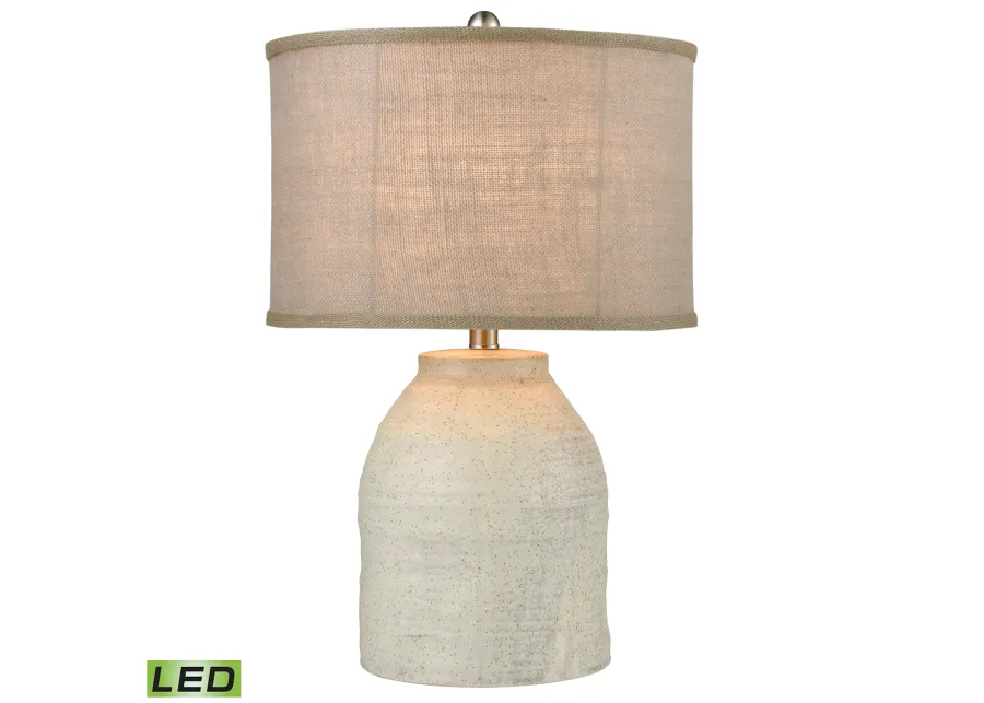 White Harbor 22.5'' High 1-Light Table Lamp - Gray - Includes LED Bulb