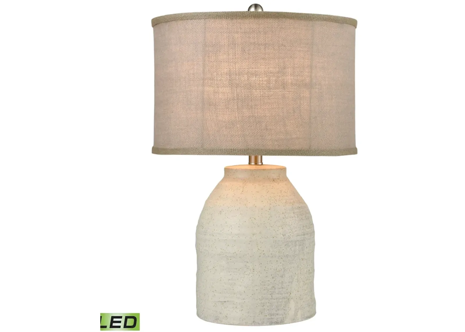 White Harbor 22.5'' High 1-Light Table Lamp - Gray - Includes LED Bulb