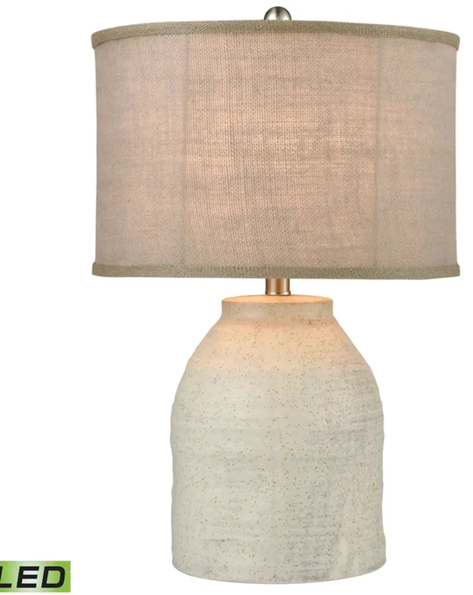 White Harbor 22.5'' High 1-Light Table Lamp - Gray - Includes LED Bulb