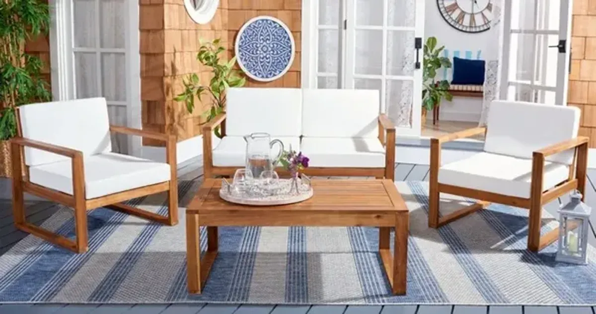 EMIKO 4PC OUTDOOR LIVING SET