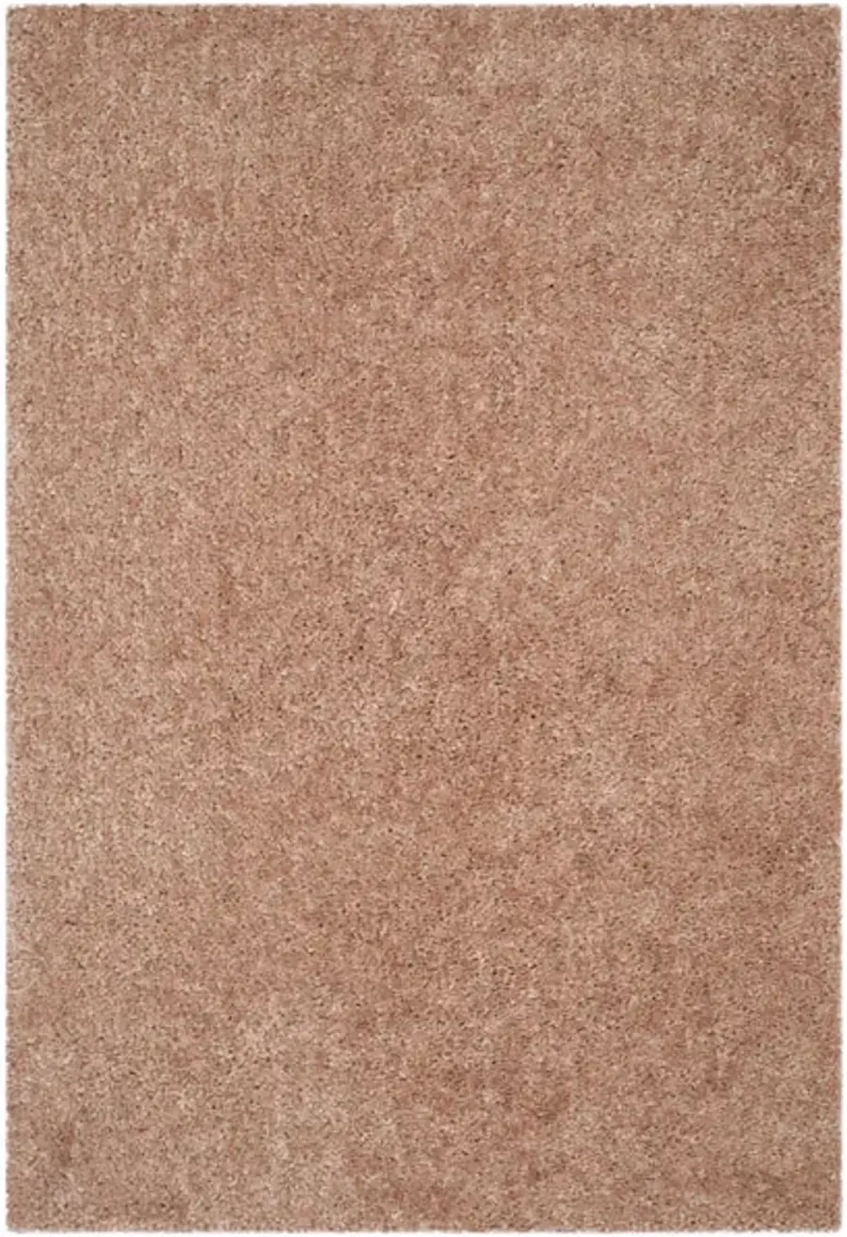 POPCORN SHAG Beige  6' X 9' Medium Rectangle Rug