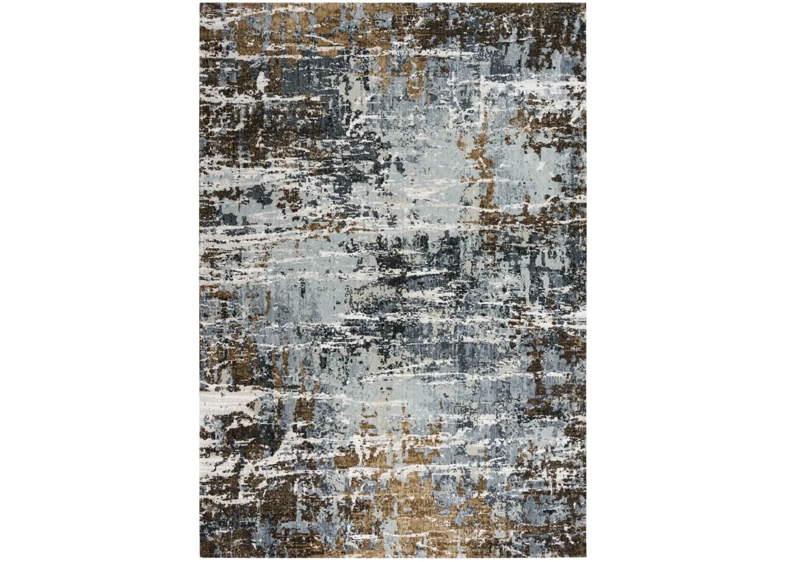 Elite Lt. Gray  Recycled Polyester 10' x 13' Rectangle Rug