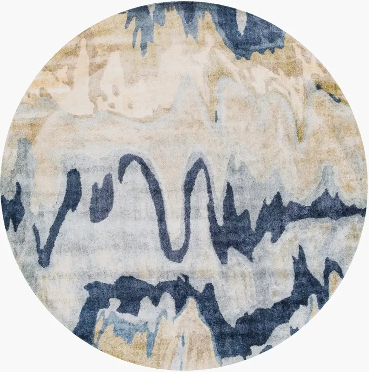 Gemini 8' Round Rug