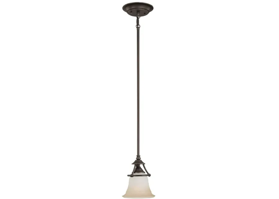 Harmony 7" Wide 1-Light Mini Pendant - Aged Bronze