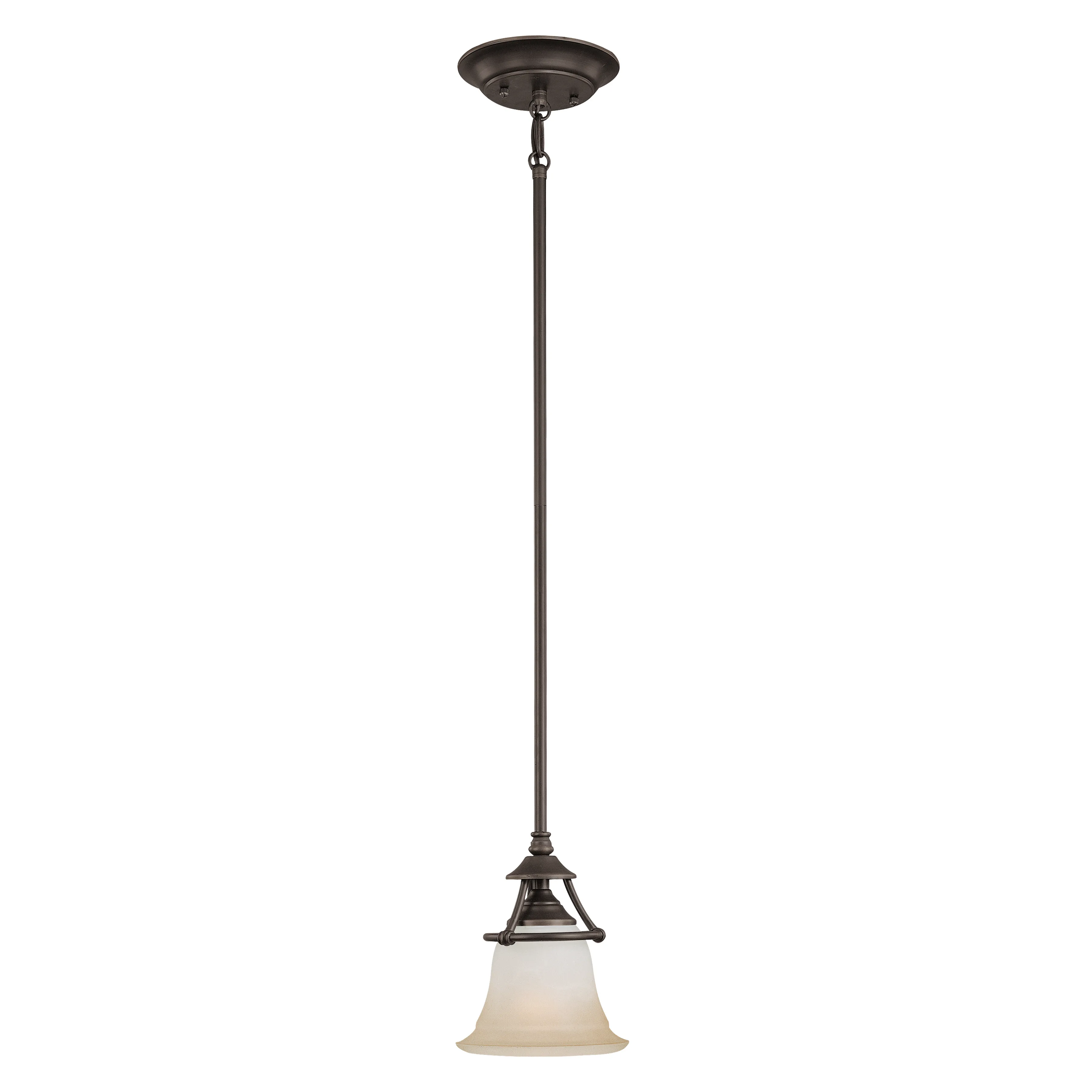 Harmony 7" Wide 1-Light Mini Pendant - Aged Bronze