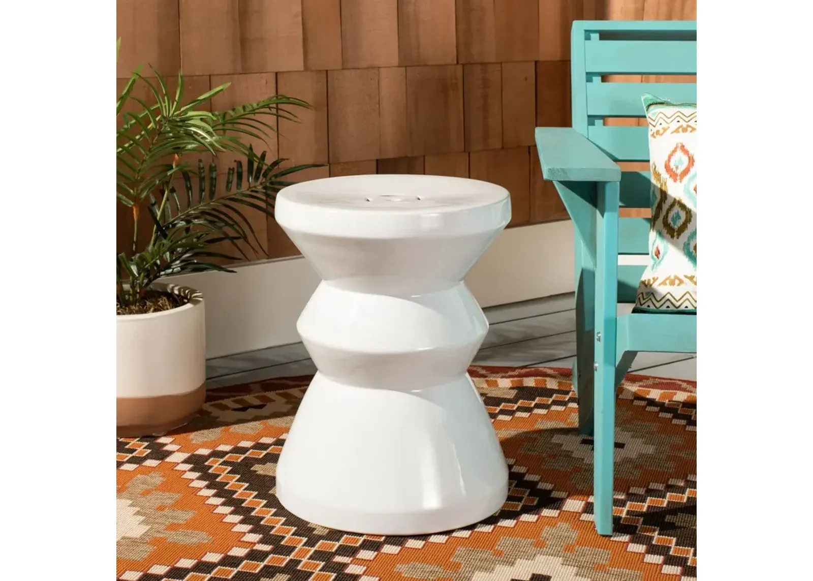 Larsa Outdoor Garden Stool