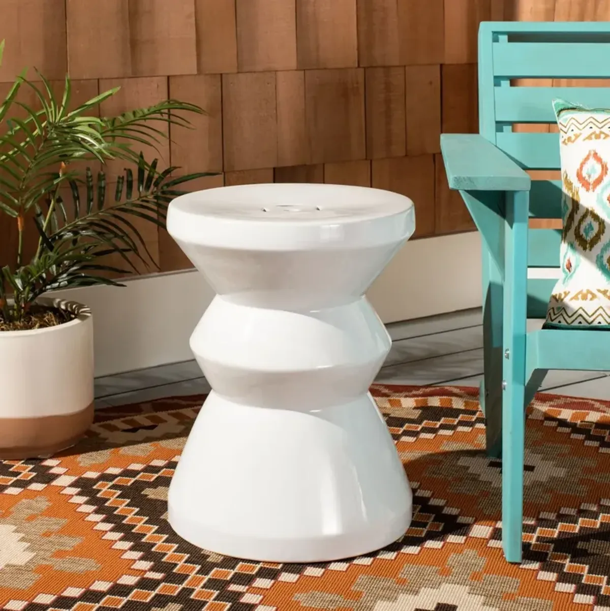 Larsa Outdoor Garden Stool