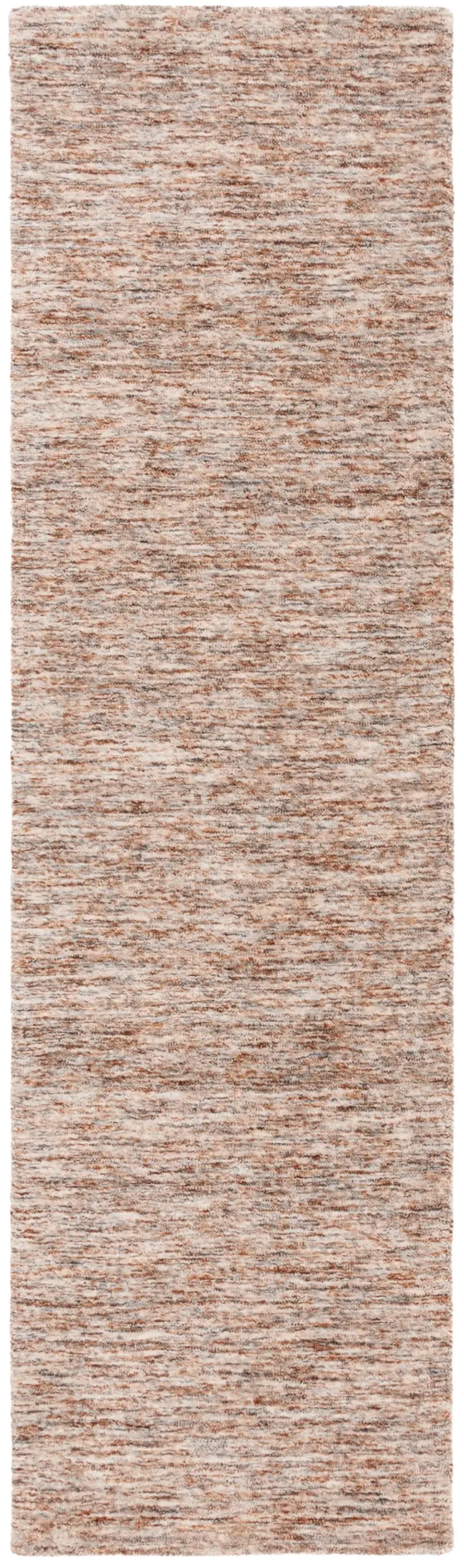 HIMALAYA 593 RUST  2'-3' x 8' Runner Rug