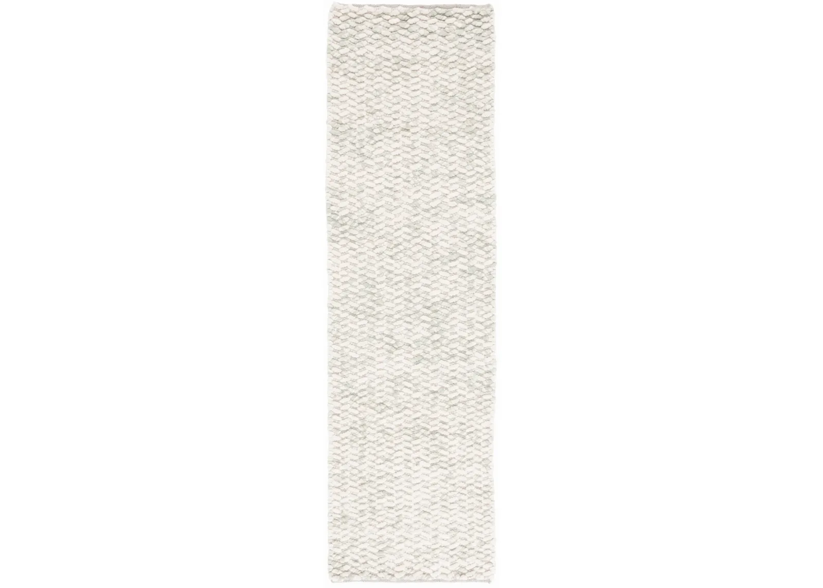 NATURA 717 GREEN  2'-3' x 8' Runner Rug