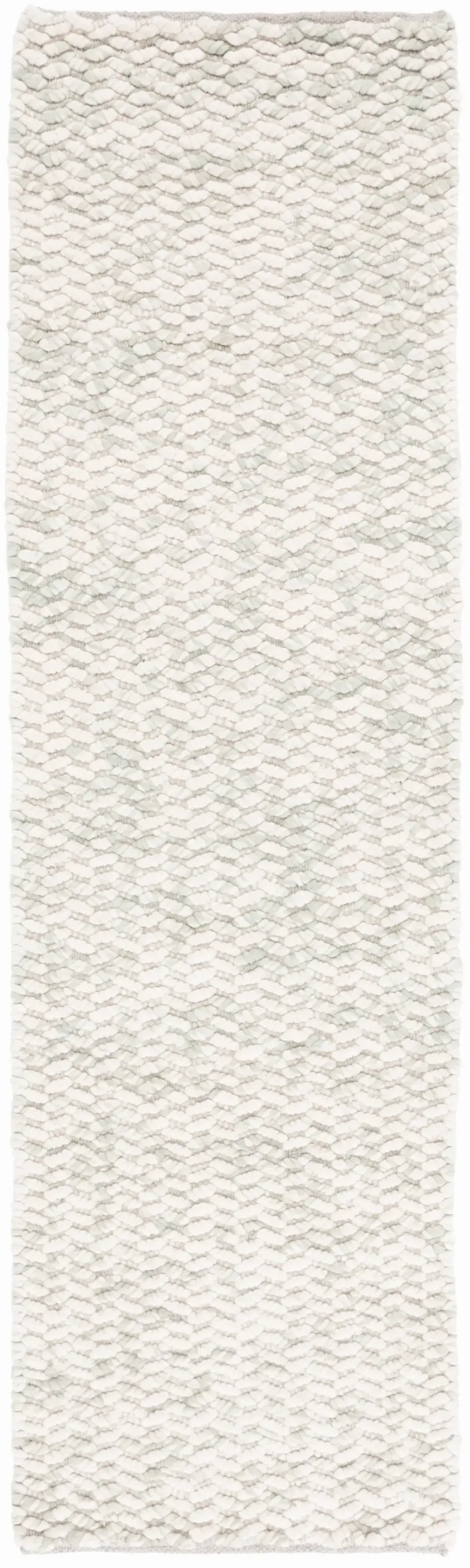 NATURA 717 GREEN  2'-3' x 8' Runner Rug