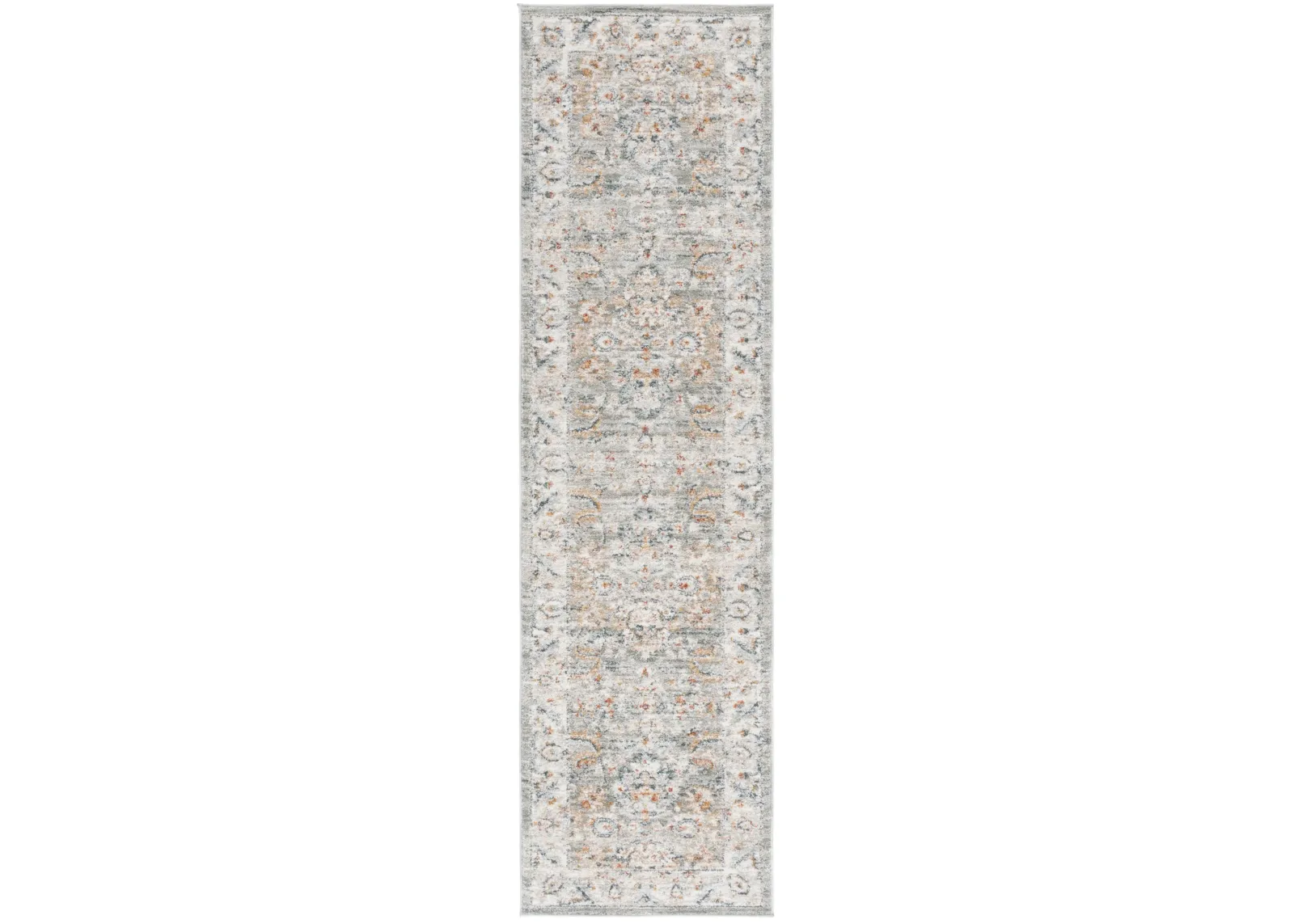 AVALON 220 GREY  2'-2' x 8' Runner Rug