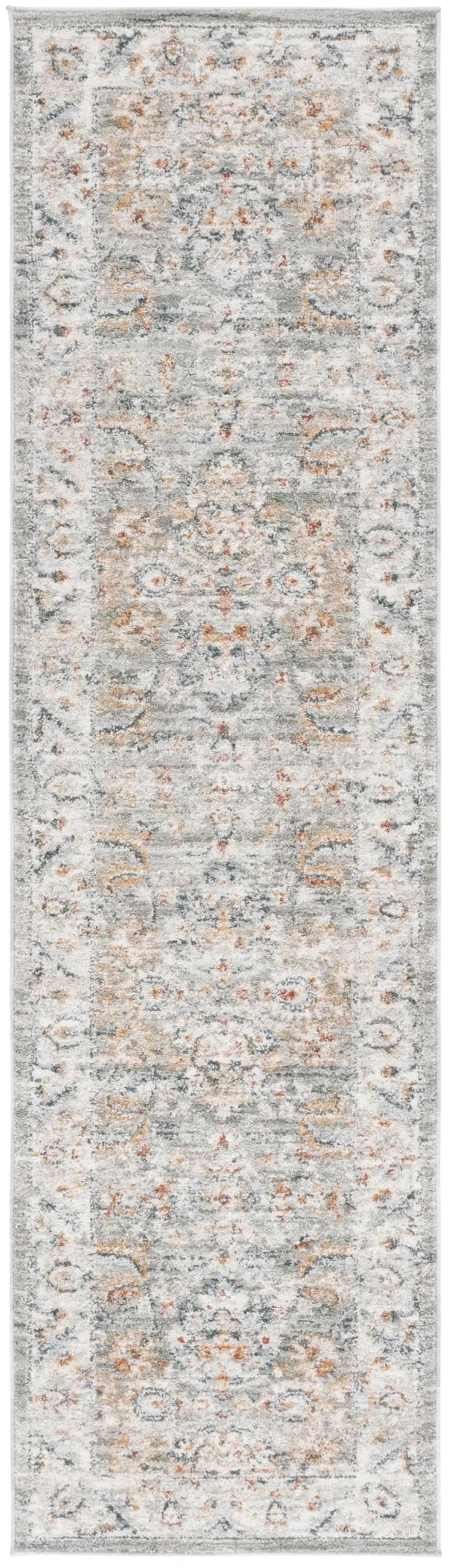 AVALON 220 GREY  2'-2' x 8' Runner Rug