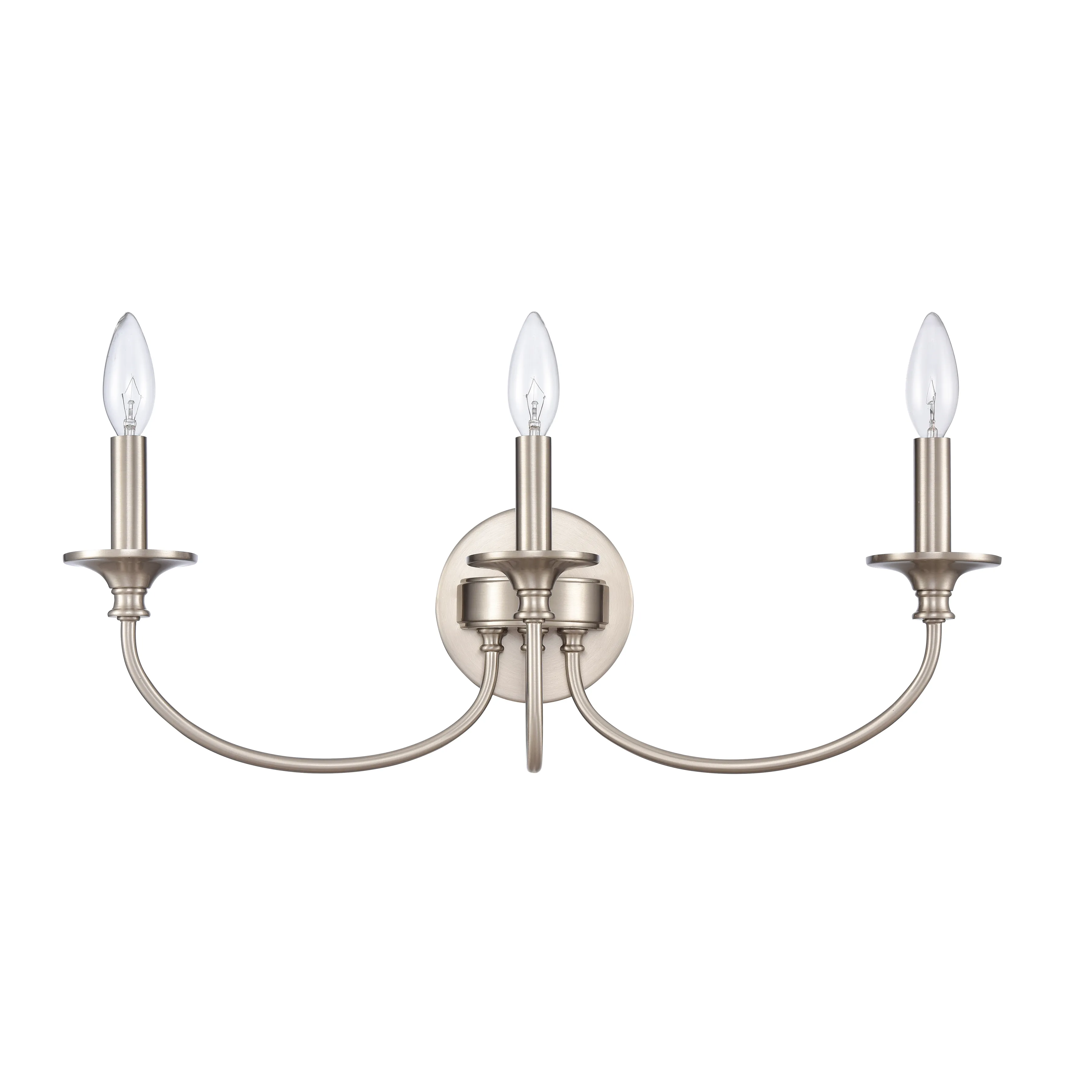 Cecil 22'' Wide 3-Light Vanity Light - Brushed Nickel