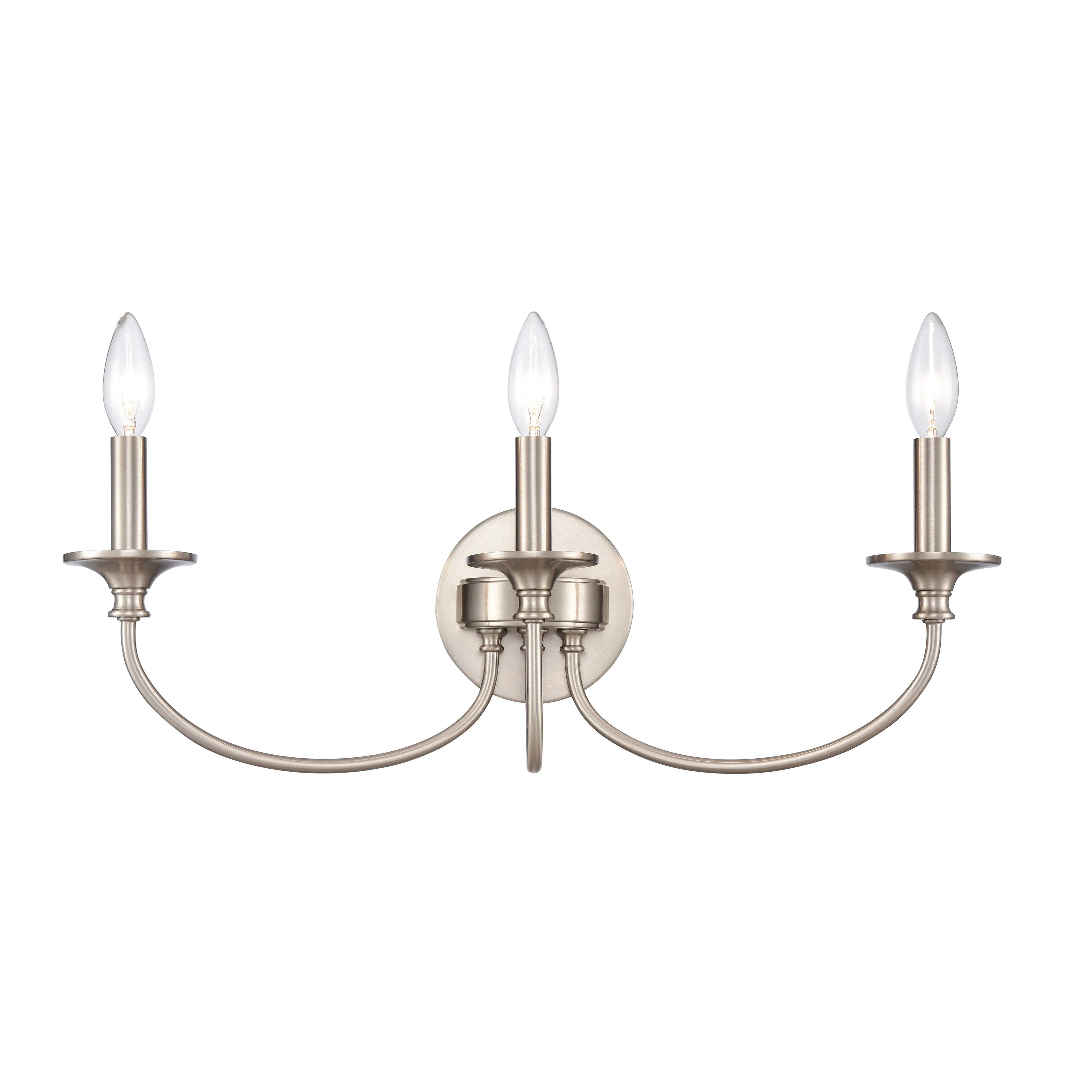 Cecil 22'' Wide 3-Light Vanity Light - Brushed Nickel