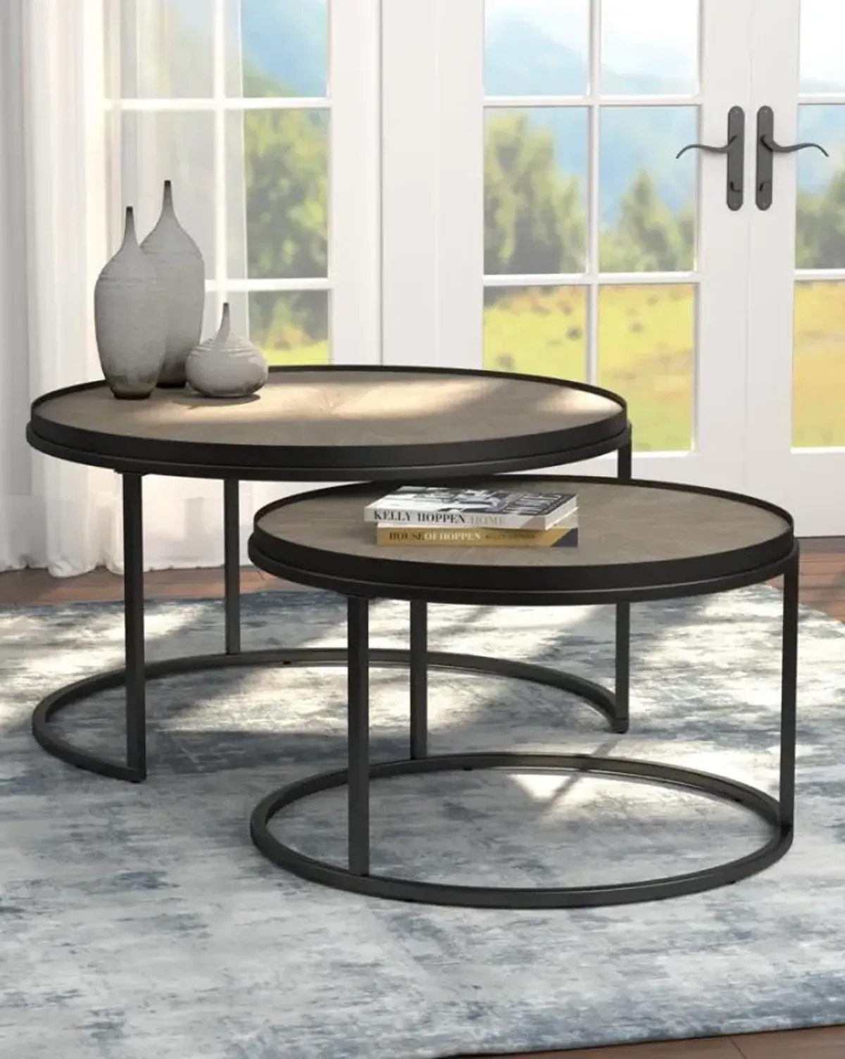 Abigayle 2-Piece Nesting Tables 