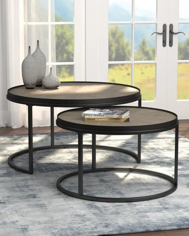 Abigayle 2-Piece Nesting Tables 