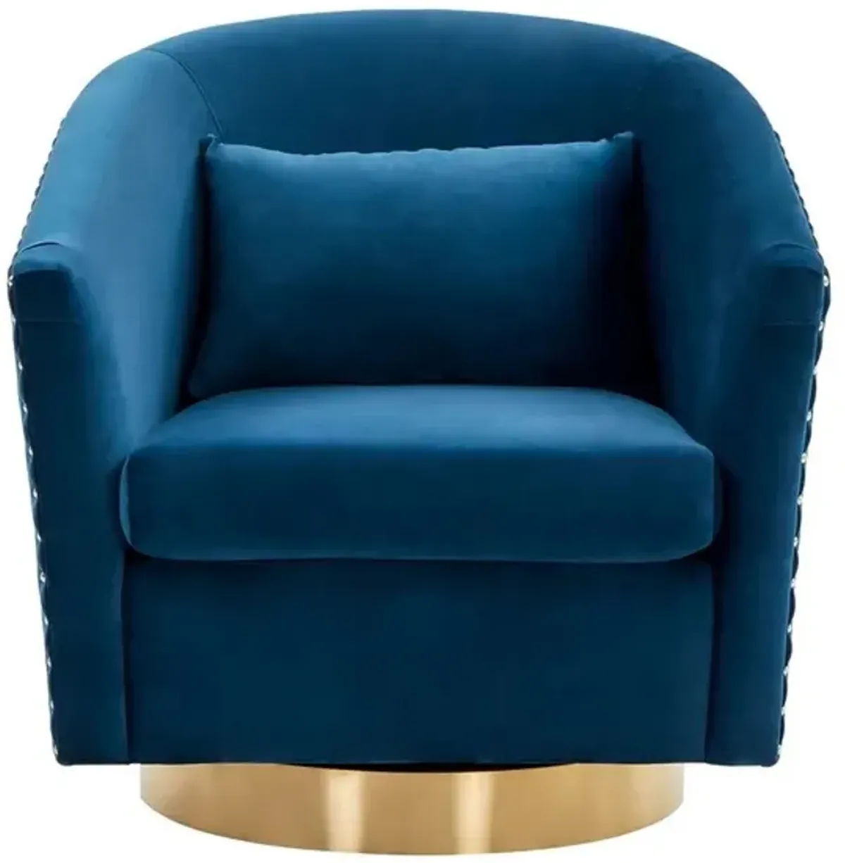 Clara Quilted Swivel Tub Chair