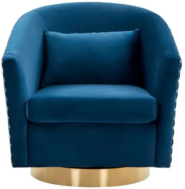 Clara Quilted Swivel Tub Chair