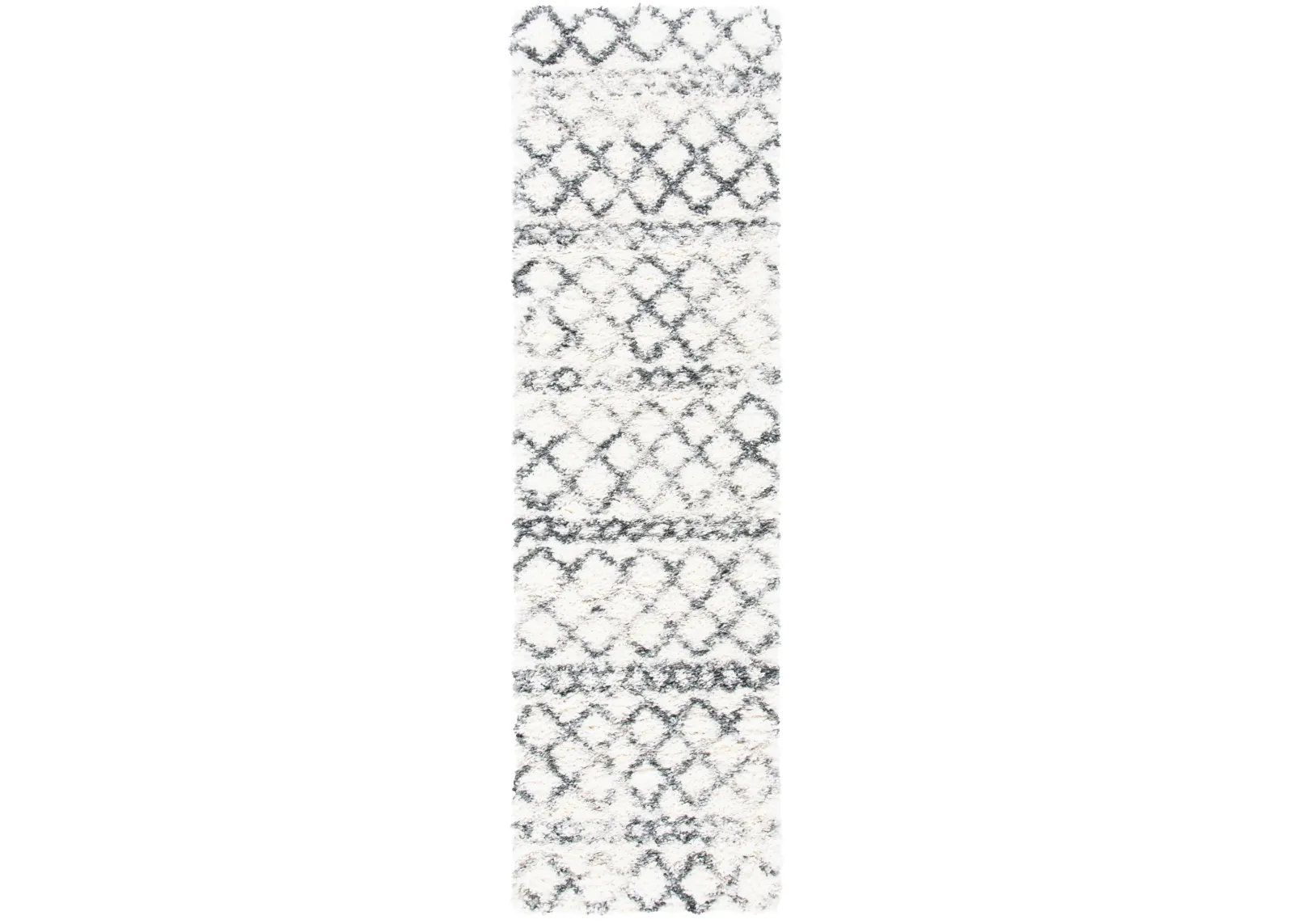 FONTANA SHAG Runner Power Loomed 2'-3" X 12' Rug