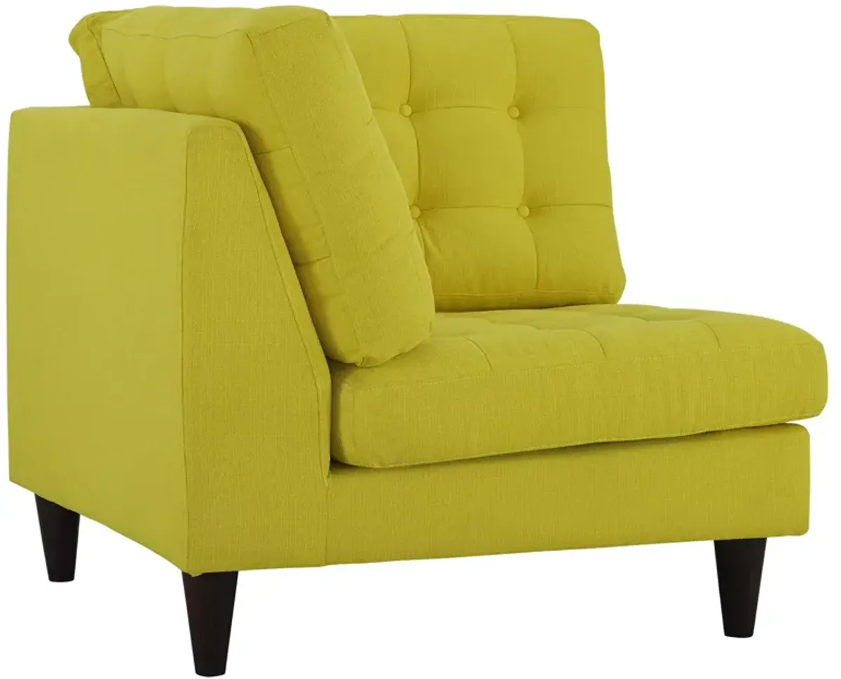 Empress Upholstered Fabric Corner Sofa