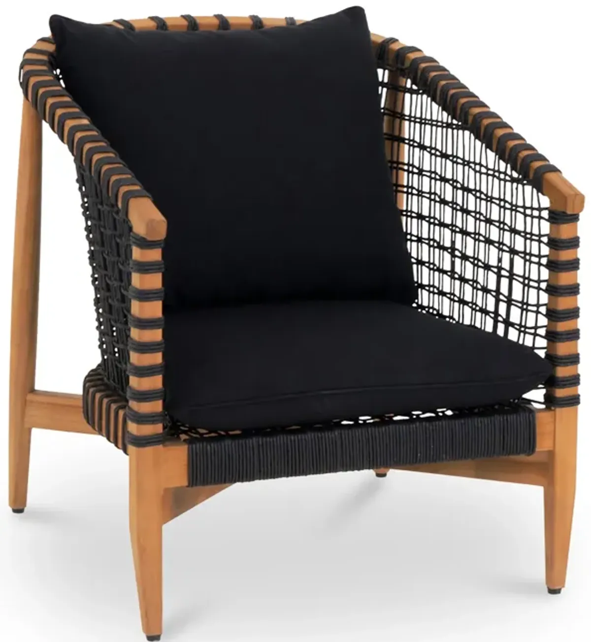 Kuna Outdoor Lounge Chair Black