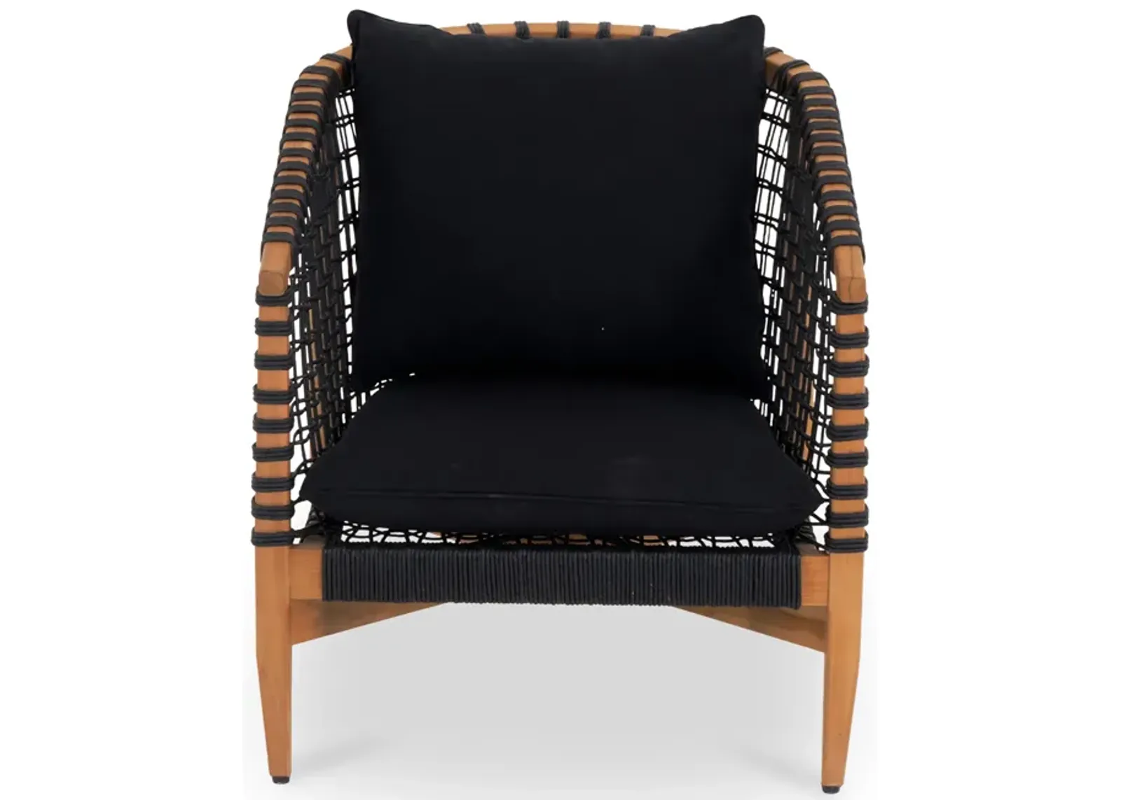 Kuna Outdoor Lounge Chair Black