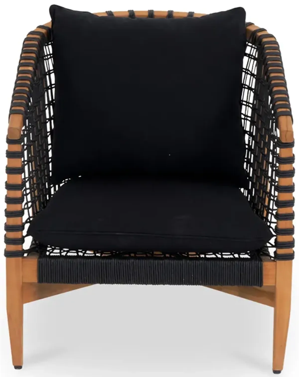 Kuna Outdoor Lounge Chair Black